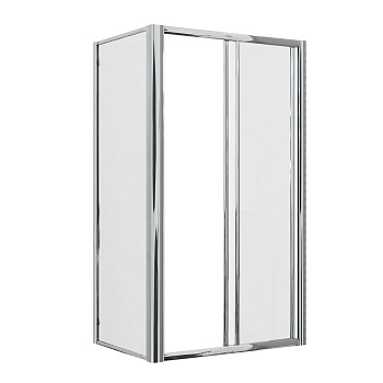 Душевой уголок Grossman Alba GR-1080Al 100х80 стекло прозрачное профиль хром без поддона